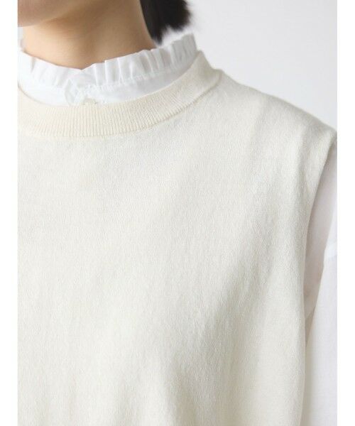 MidiUmi / ミディウミ ベスト | MidiUmi C/Lサイドリボンベスト | 詳細10