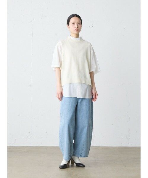 MidiUmi / ミディウミ ベスト | MidiUmi C/Lサイドリボンベスト | 詳細11