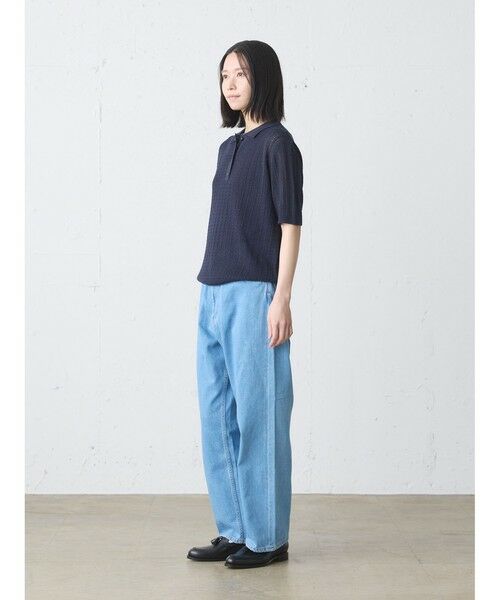 MidiUmi / ミディウミ ニット・セーター | MidiUmi ニットポロシャツプルオーバー | 詳細9