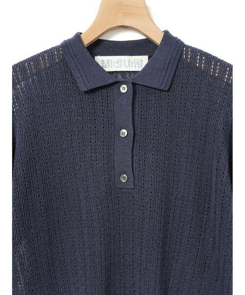 MidiUmi / ミディウミ ニット・セーター | MidiUmi ニットポロシャツプルオーバー | 詳細14