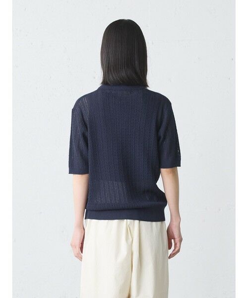 MidiUmi / ミディウミ ニット・セーター | MidiUmi ニットポロシャツプルオーバー | 詳細6
