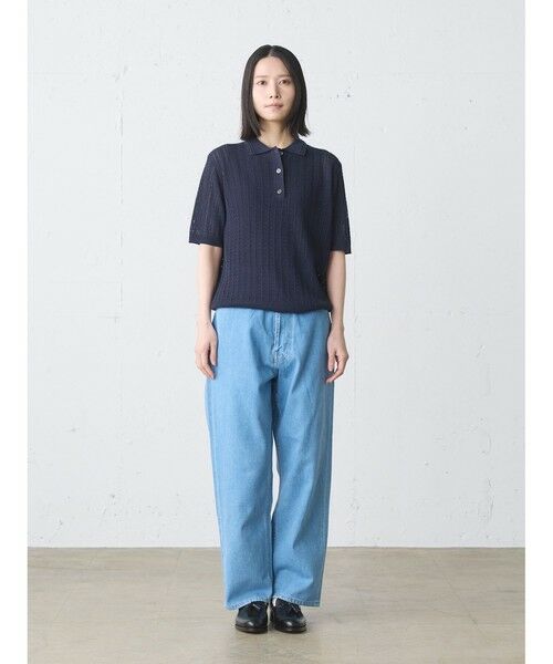 MidiUmi / ミディウミ ニット・セーター | MidiUmi ニットポロシャツプルオーバー | 詳細8