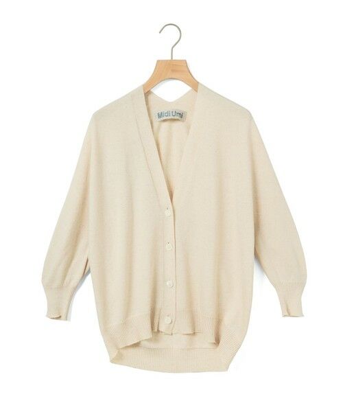 MidiUmi / ミディウミ カーディガン・ボレロ | MidiUmi ボタニカルダイニットカーディガン（アイボリー(color12)）