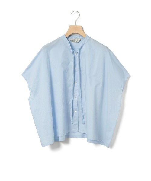 MidiUmi / ミディウミ シャツ・ブラウス | MidiUmi ボウタイワイドシャツ（サックス(color30)）