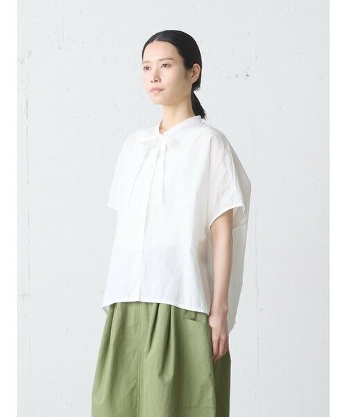 MidiUmi / ミディウミ シャツ・ブラウス | MidiUmi ボウタイワイドシャツ | 詳細11