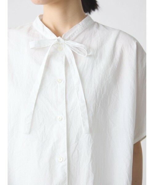 MidiUmi / ミディウミ シャツ・ブラウス | MidiUmi ボウタイワイドシャツ | 詳細14