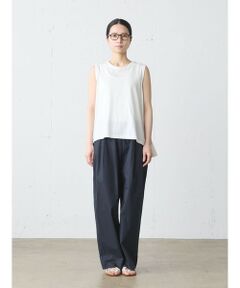 MidiUmi カラータックイージーパンツ