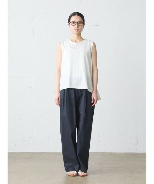 MidiUmi / ミディウミ その他パンツ | MidiUmi カラータックイージーパンツ（ネイビー(color77)）