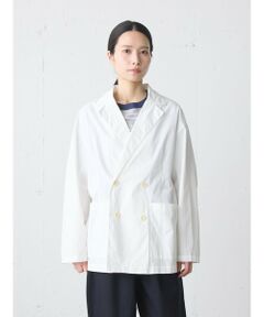 MidiUmi / ミディウミ テーラードジャケット | MidiUmi ダブルブレストシャツジャケット