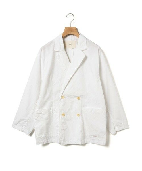 MidiUmi / ミディウミ テーラードジャケット | MidiUmi ダブルブレストシャツジャケット | 詳細2