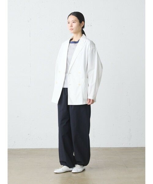 MidiUmi / ミディウミ テーラードジャケット | MidiUmi ダブルブレストシャツジャケット | 詳細9