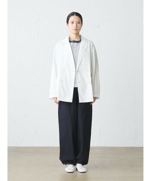 MidiUmi / ミディウミ テーラードジャケット | MidiUmi ダブルブレストシャツジャケット | 詳細7