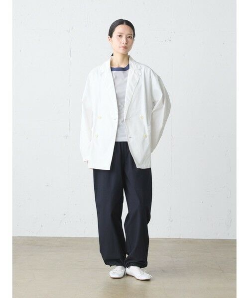 MidiUmi / ミディウミ テーラードジャケット | MidiUmi ダブルブレストシャツジャケット | 詳細8
