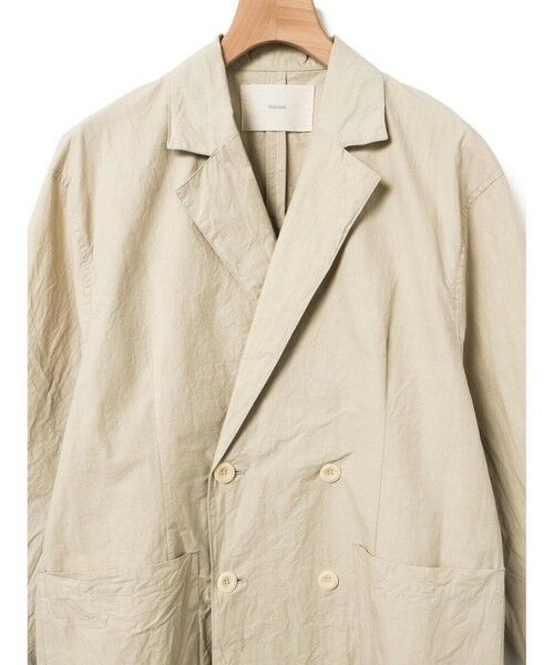 MidiUmi / ミディウミ テーラードジャケット | MidiUmi ダブルブレストシャツジャケット | 詳細13