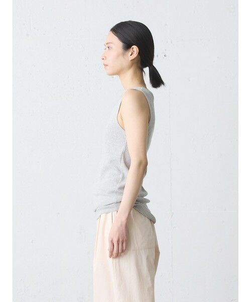 MidiUmi / ミディウミ カットソー | MidiUmi アイレットメッシュタンクトップ | 詳細5