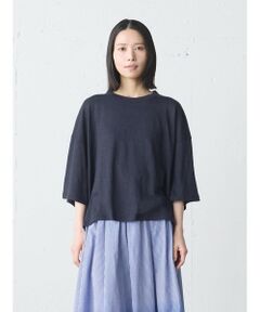 MidiUmi リネンワイドプルオーバー