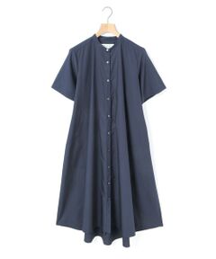 MidiUmi / ミディウミ ロング・マキシ丈ワンピース | MidiUmi ハーフスリーブAラインシャツワンピース