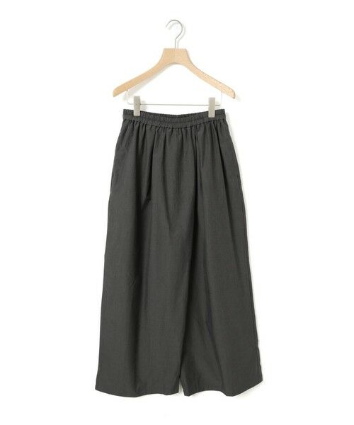 MidiUmi / ミディウミ その他パンツ | MidiUmi ラップワイドパンツ（チャコールグレー(color92)）