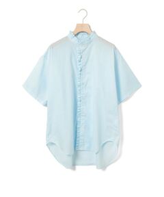 MidiUmi / ミディウミ シャツ・ブラウス | MidiUmi フリルワイドシャツ