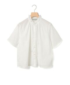 MidiUmi / ミディウミ シャツ・ブラウス | MidiUmi シャンブレーフリルシャツ