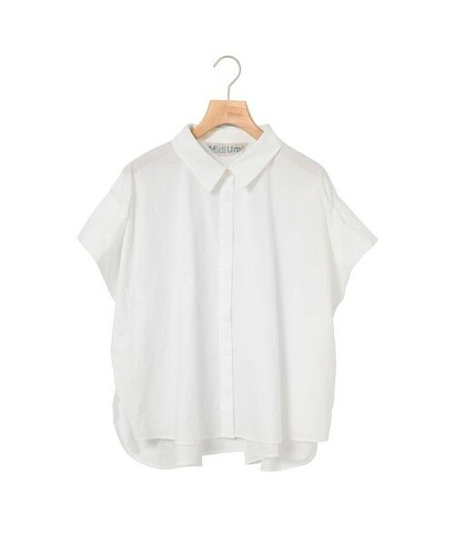 MidiUmi / ミディウミ シャツ・ブラウス | MidiUmi フレンチスリーブワイドシャツ | 詳細8