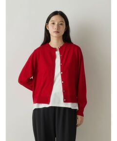 MidiUmi / ミディウミ カーディガン・ボレロ | MidiUmi クルーネックニットカーディガン