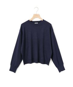 MidiUmi / ミディウミ ニット・セーター | MidiUmi クルーネックニットプルオーバー