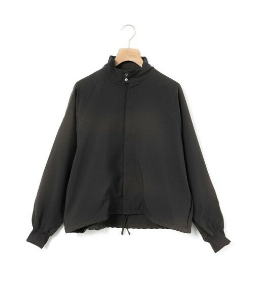 MidiUmi / ミディウミ テーラードジャケット | MidiUmi スイングトップシャツブルゾン（ブラック(color99)）