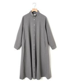 MidiUmi / ミディウミ ロング・マキシ丈ワンピース | MidiUmi スタンドネックコートワンピース