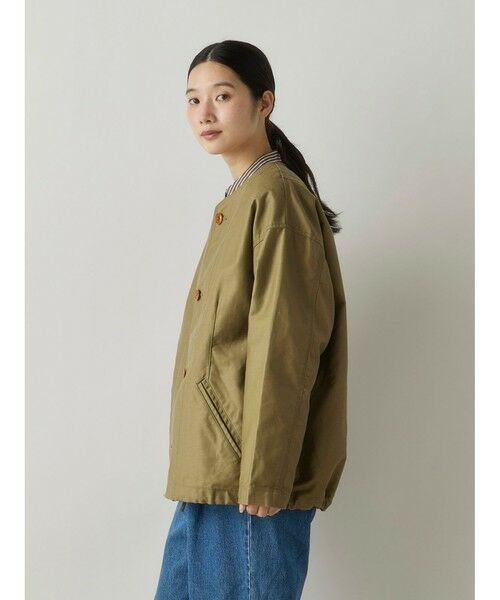 MidiUmi / ミディウミ テーラードジャケット | MidiUmi ノーカラーユーティリティジャケット | 詳細5