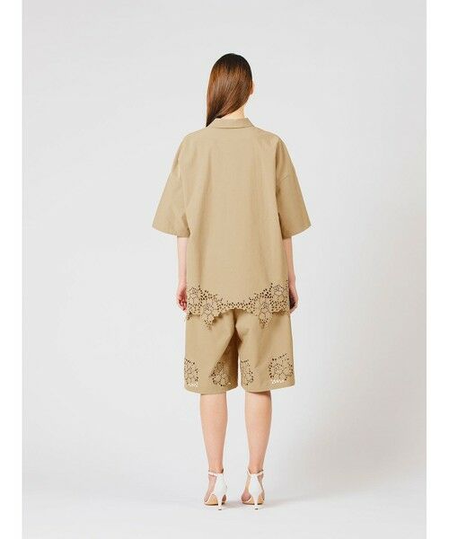 MIDIUMISOLID / ミディウミソリッド シャツ・ブラウス | MIDIUMISOLID カットワークデザインシャツ | 詳細10