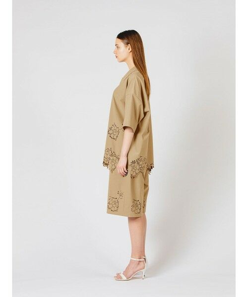 MIDIUMISOLID / ミディウミソリッド シャツ・ブラウス | MIDIUMISOLID カットワークデザインシャツ | 詳細9