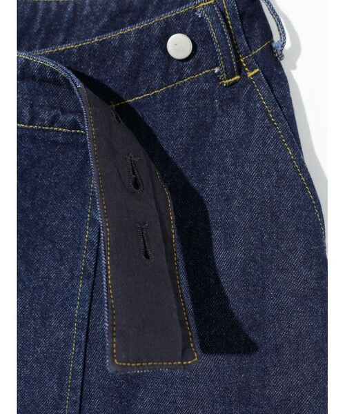 MIDIUMISOLID / ミディウミソリッド ミニ・ひざ丈スカート | MIDIUMISOLID Lady’s デニムラップスカート | 詳細10