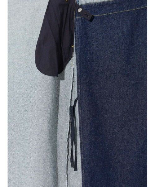 MIDIUMISOLID / ミディウミソリッド ミニ・ひざ丈スカート | MIDIUMISOLID Lady’s デニムラップスカート | 詳細15