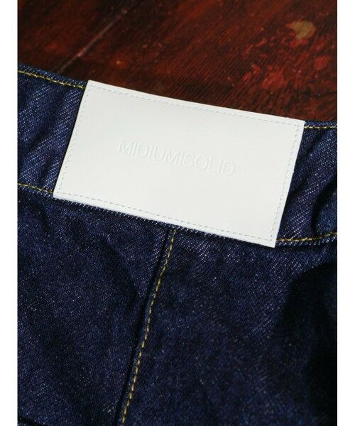 MIDIUMISOLID / ミディウミソリッド ミニ・ひざ丈スカート | MIDIUMISOLID Lady’s デニムラップスカート | 詳細19