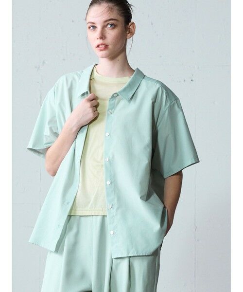 MIDIUMISOLID / ミディウミソリッド シャツ・ブラウス | MIDIUMISOLID for Ladies ワイドライトシャツ | 詳細9