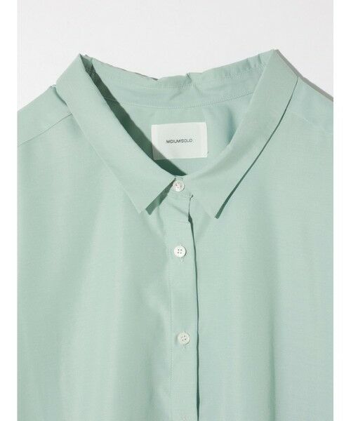 MIDIUMISOLID / ミディウミソリッド シャツ・ブラウス | MIDIUMISOLID for Ladies ワイドライトシャツ | 詳細11