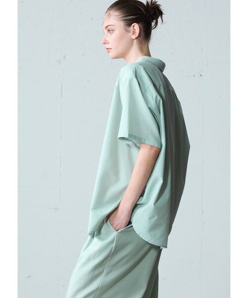 MIDIUMISOLID / ミディウミソリッド シャツ・ブラウス | MIDIUMISOLID for Ladies ワイドライトシャツ | 詳細5