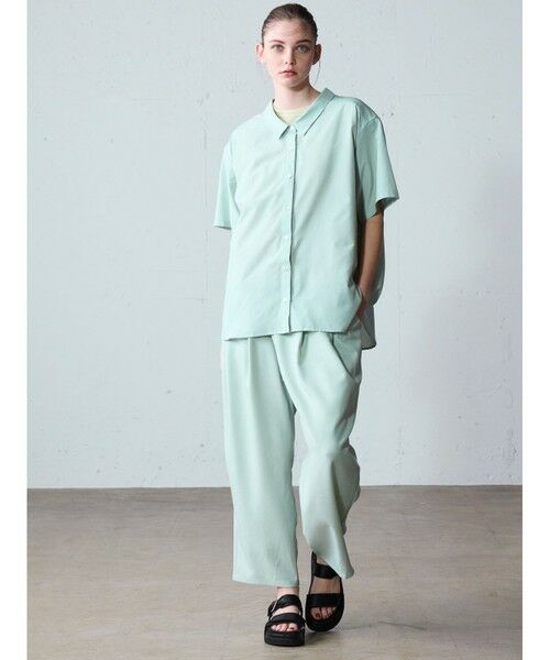 MIDIUMISOLID / ミディウミソリッド シャツ・ブラウス | MIDIUMISOLID for Ladies ワイドライトシャツ | 詳細7