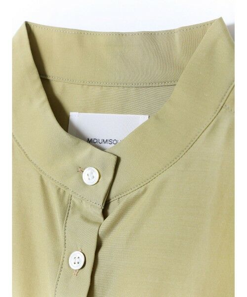 MIDIUMISOLID / ミディウミソリッド ロング・マキシ丈ワンピース | MIDIUMISOLID for Ladies ノースリーブコクーンワンピース | 詳細2