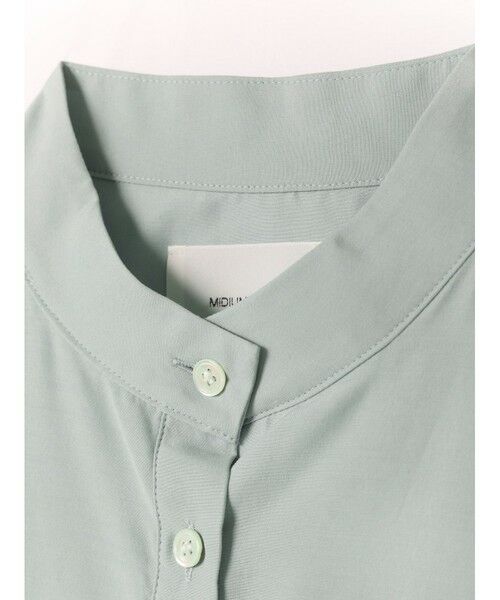 MIDIUMISOLID / ミディウミソリッド ロング・マキシ丈ワンピース | MIDIUMISOLID for Ladies ノースリーブコクーンワンピース | 詳細7