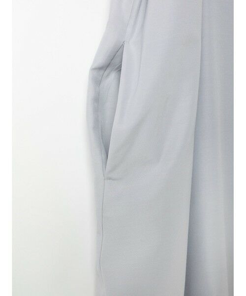 MIDIUMISOLID / ミディウミソリッド ロング・マキシ丈ワンピース | MIDIUMISOLID for Ladies ノースリーブコクーンワンピース | 詳細13