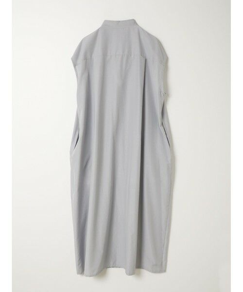 MIDIUMISOLID / ミディウミソリッド ロング・マキシ丈ワンピース | MIDIUMISOLID for Ladies ノースリーブコクーンワンピース | 詳細14