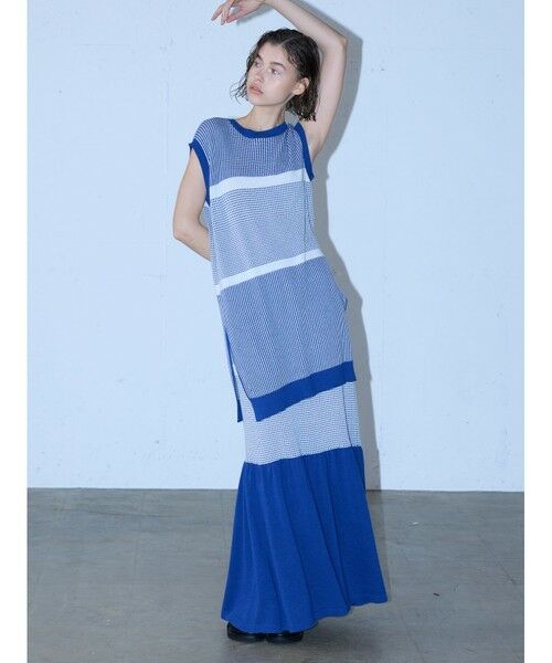 MIDIUMISOLID / ミディウミソリッド ミニ・ひざ丈スカート | MIDIUMISOLID Lady’s パターン編みスカート | 詳細5