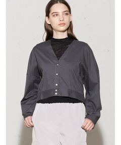 MIDIUMISOLID / ミディウミソリッド カーディガン・ボレロ | MIDIUMISOLID for Ladies シアーVネックCD