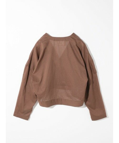 MIDIUMISOLID / ミディウミソリッド カーディガン・ボレロ | MIDIUMISOLID for Ladies シアーVネックCD | 詳細6