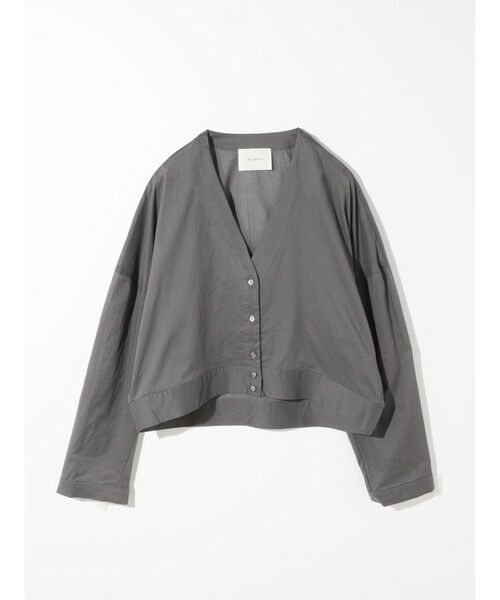 MIDIUMISOLID / ミディウミソリッド カーディガン・ボレロ | MIDIUMISOLID for Ladies シアーVネックCD | 詳細10