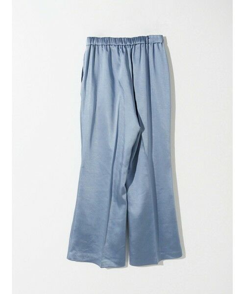 MIDIUMISOLID / ミディウミソリッド その他パンツ | MIDIUMISOLID for Ladies センタープレスサテンイージーパンツ | 詳細11