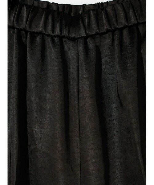 MIDIUMISOLID / ミディウミソリッド その他パンツ | MIDIUMISOLID for Ladies センタープレスサテンイージーパンツ | 詳細12