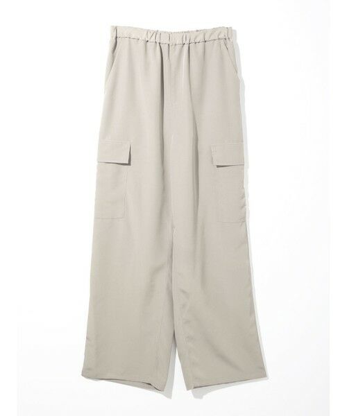 MIDIUMISOLID / ミディウミソリッド カーゴパンツ | MIDIUMISOLID for Ladies ワークイージーパンツ | 詳細3